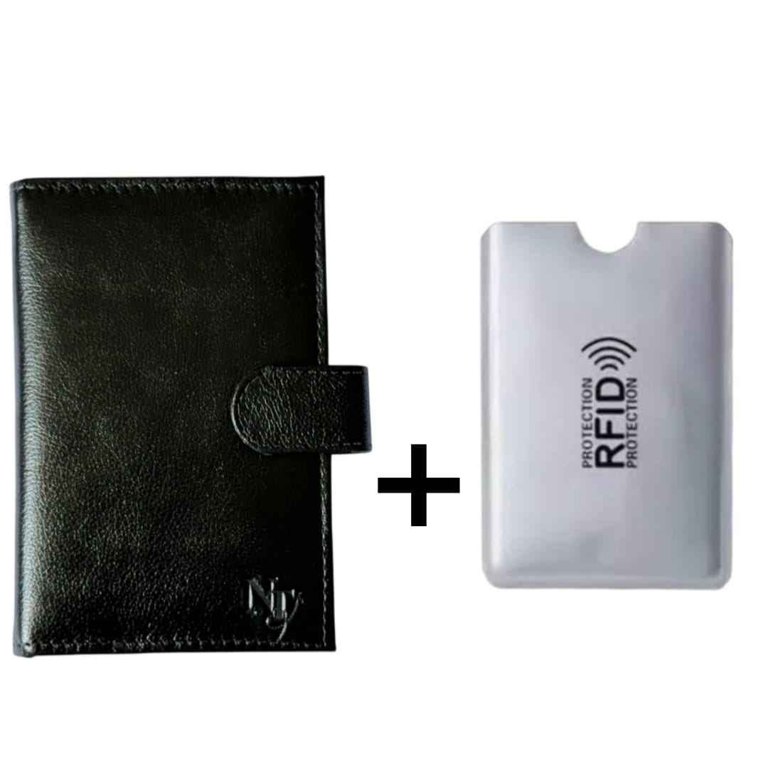 Kit porta passaporte + RFID bloqueador